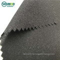 OEKO enzyme washed 30D double dot pa coated 45fg plain woven fusible interlining fabric / fusible/ 1/1 structure / high quality